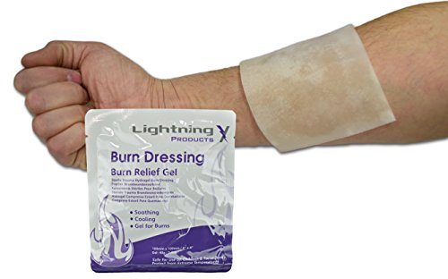 Lightning X Cooling Burn Relief Gel 4