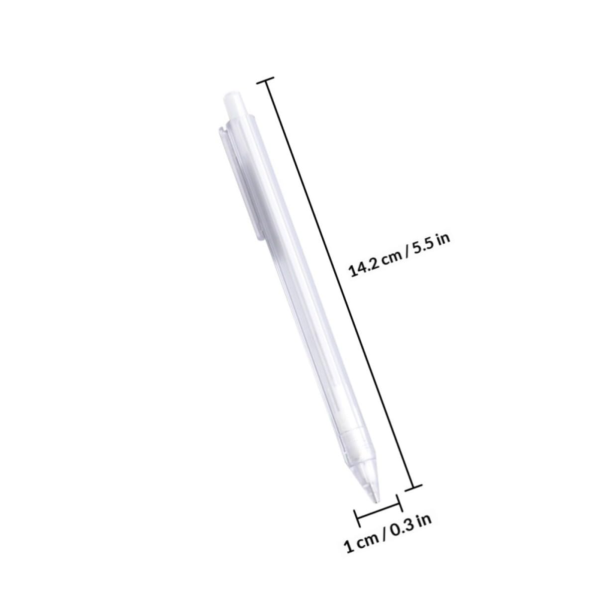 Lápices Mecánicos de Plástico 0, 5mm 50 Piezas Blanco