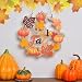 Imagen de Decoración de Otoño de Madera 21 x 21cm Letrero Decorativo Hello Fall Regalos de Acción de Gracias para Decoración del Hogar de Granja
