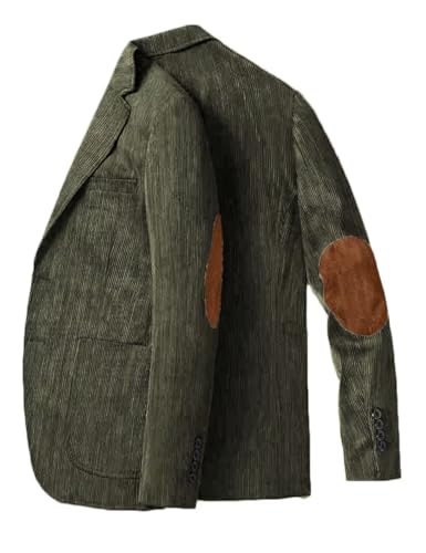 corduroy blazer with elbow patches