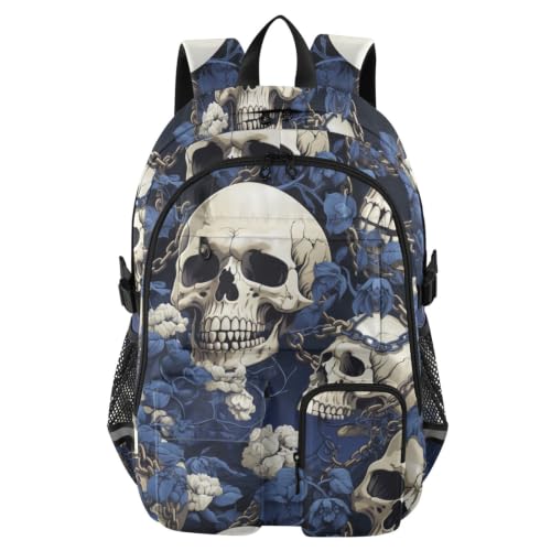 Mochila de trabajo de 17.5 pulgadas que alivia el peso diario con diseño de flores