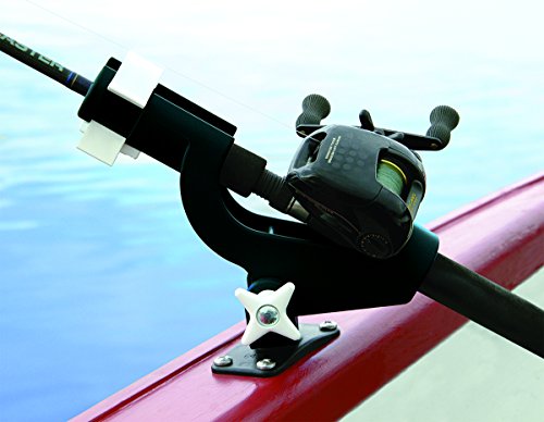 Wise 6040 Rod Tender With Flush Mount - Twin Pack, Black #TOP4