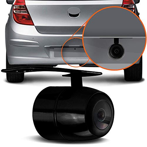 Camera De Re Veicular Para Choque Automotiva Estacionamento Colorida