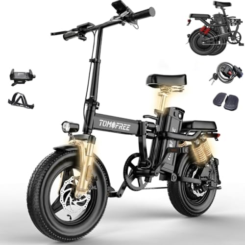 Folding Electric Bike for Adult Teens, 14