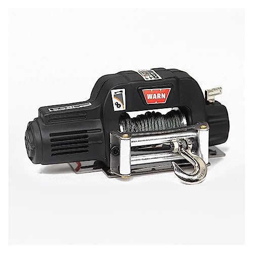 Treuil électrique portatif Treuil de Simulation automatique Utomotive adapté aux accessoires de mise à niveau de voiture télécommandée 1:10 RC for camion de voiture de bateau(Separate winch)