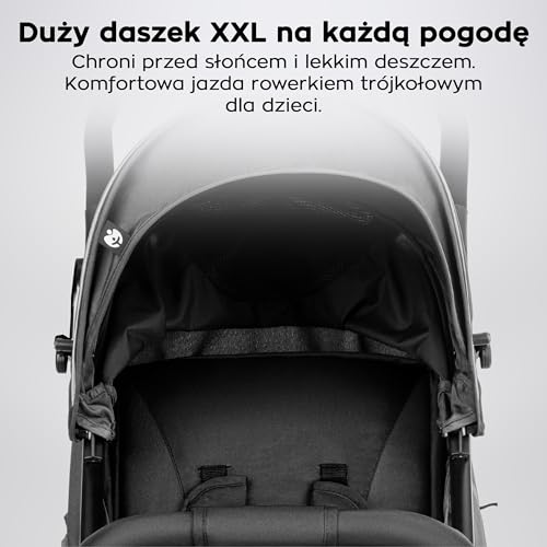 Tulano Davos 35 | wózek dziecięcy Buggy od 6 miesięcy do 4 lat | koła PU | daszek XXL | 5-punktowy pasek | składany | śpiworek na nogi, moskitiera, uchwyt na napoje | EN 1888 | do 22 kg