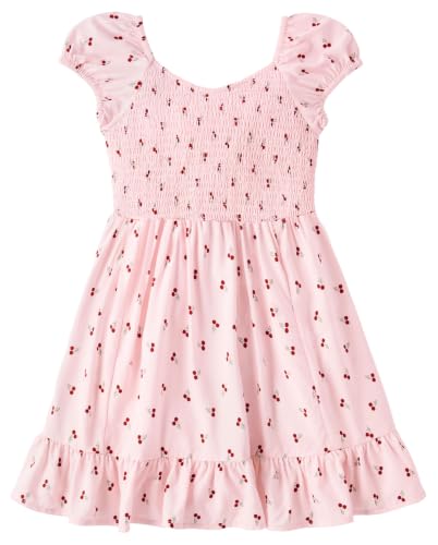 Image of The Children's Place Girls' Smocked Babydoll Dress