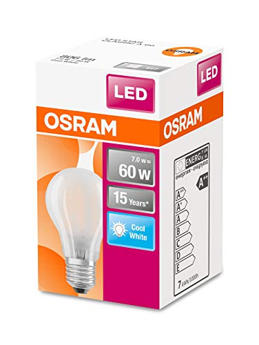 OSRAM Goccia Lampadina LED, 7 W Equivalenti 60 W