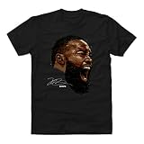500 LEVEL Jaylen Brown Scream Boston Celtics Shirt (Black, Large)
