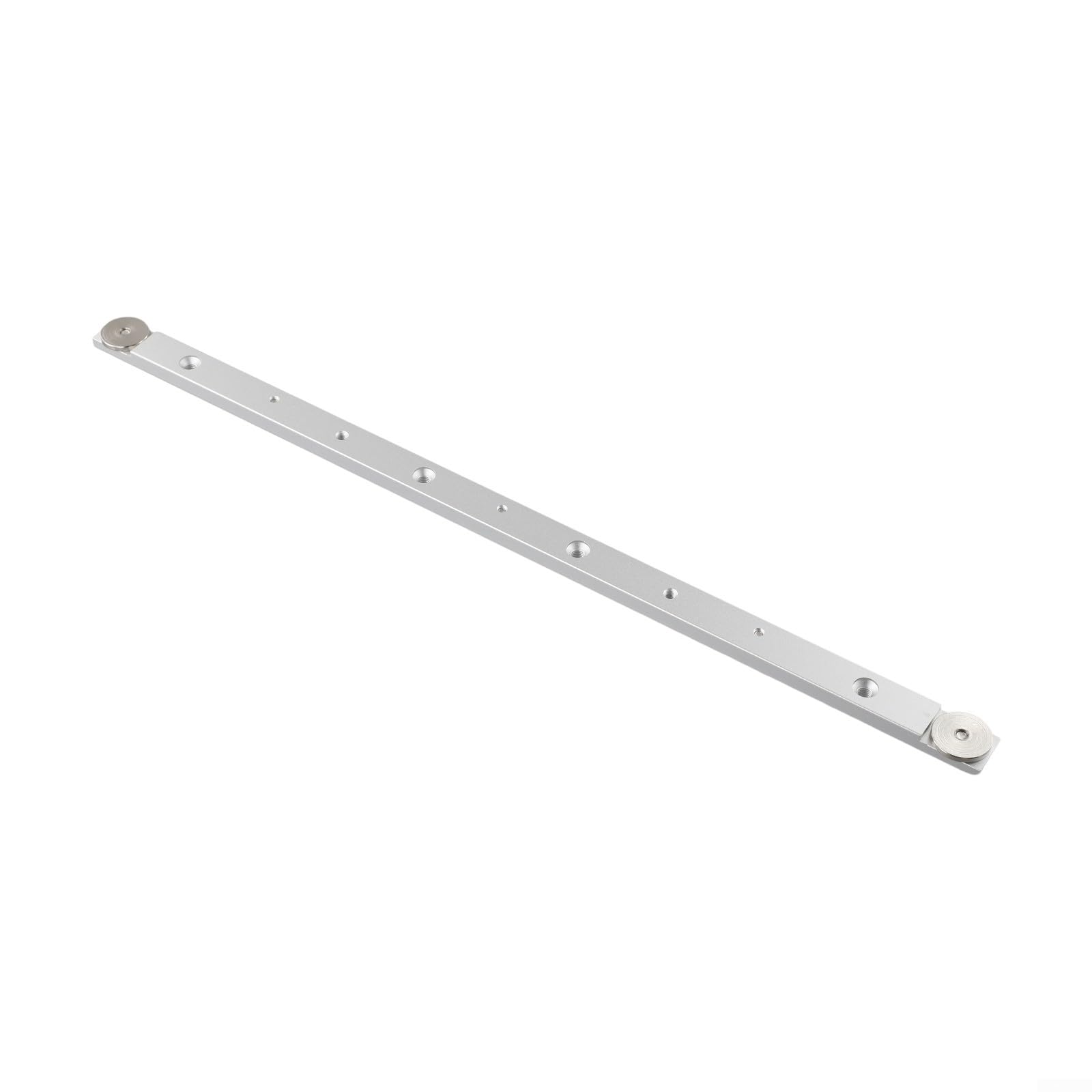 Aluminium Alloy T-Track Slot Miter Bar Slider for Table Saw Jig, 6061 Aluminum Router Fence Guide Rail System for Woodworking Cutting Tools(450mm Miter Bar)