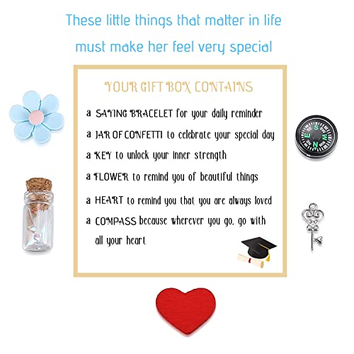 Sam & Lori Graduation Gifts For Her 2022 High School College Senior Women Bracelet Jewelry Graduate Teen Girl Nursing Masters Degree Class Grade Best Friend Presents Daughter Sister Kindergarten Mom #TOP1