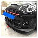 Front Spoiler Lippe Für F56 Für Mini Für Cooper S 2PCS Auto Body Kit Spoiler Ente Lip Schutz Abdeckung Carbon Front Stoßstange Lip Splitter (Nur Für JCW Vorne) Auto-Frontspoiler(2PCS UNPAINTED)