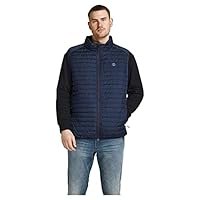 JACK & JONES Herren Jjemulti Bodywarmer Collar Steppweste, Navy Blazer, 6XL EU