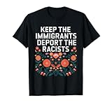 Anti Rassismus Tshirt Menschenrechte Flüchtlinge