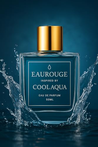 Image of Aquatic Water Perfume for Men, 50ml l Long-Lasting Eau De Parfum having Fresh & Oceanic Vibes with Marine, Musk, Amber, and Patchouli Notes|LuxuryMen EDP Perfume