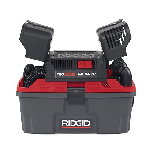 image for RIDGID 50318 4500RV ProPack 4.5-Gal. Portable Wet Dry Shop Vacuum with