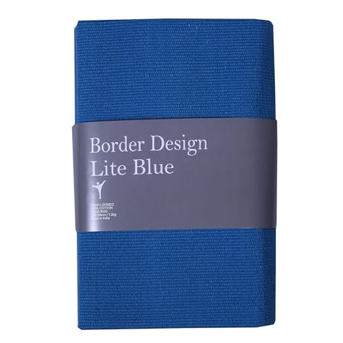MISZBHA Cotton Yoga Mat Rug – Non-Slip, Quick-Dry, Durable