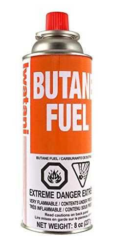 IWATANI BU-6 CassetteFeu Butane Fuel Canister for Butane Stove & Torch Refills, 8-Ounce (Set of 12) - Thumbnail 2