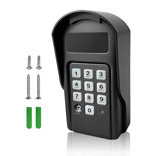 XDTKML Wireless Digital Keypad Compatible with Mighty Mule Gate Opener Replacement for FM137 Mighty Mule Gate Opener Keypad(318MHZ)