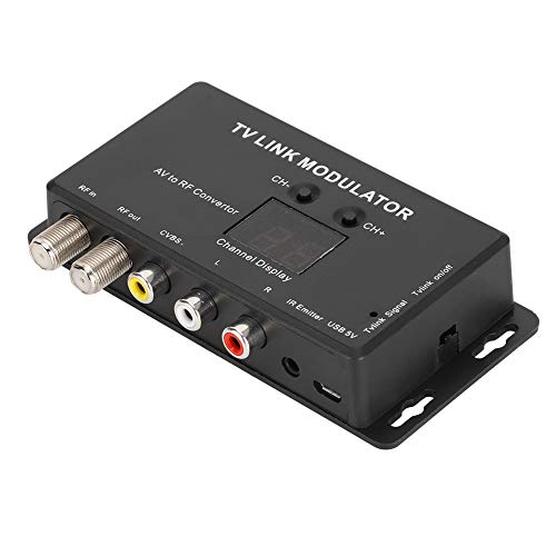 ASHATA UHF Modulator, TM70 UHF TV Link Modulator AV to RF Converter...