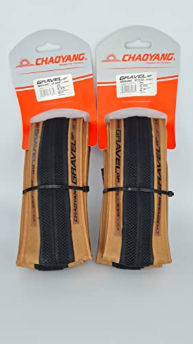 CHAOYANG Tyre 700x35 GRAVEL GP TLR Tanwall for Gravel Premium, Black - Image 2