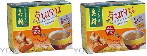 Gingen Té Instantáneo de Miel y Jengibre Paquete de 2 x 216 Gr 220 g