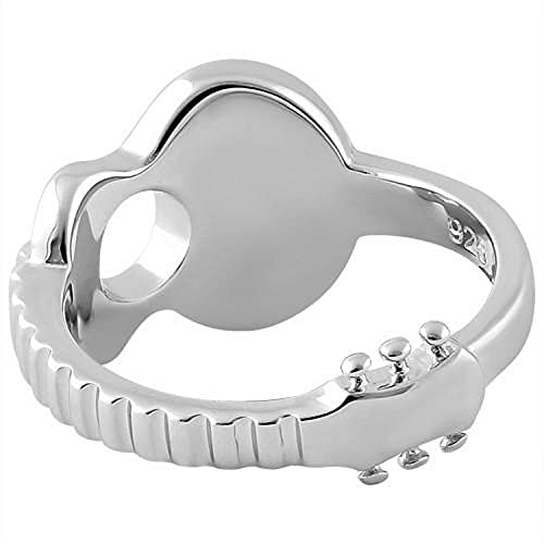 Sterling Silver 925 Guitar Ring, Adorable Musical Instrument Band Ring, Women/Girls Music Lover Jewelry2