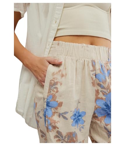 Free People Women's Days End Printed Linen Pu4