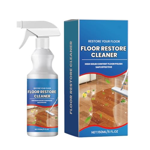 Brillo Para Suelos, Limpiador Para Suelos De Madera Acabados, Multifuncional Protector Abrillantador Restaurador 150 Ml Para Hogar Cocina Salón Y Apartamento Con Protección Y Limpieza