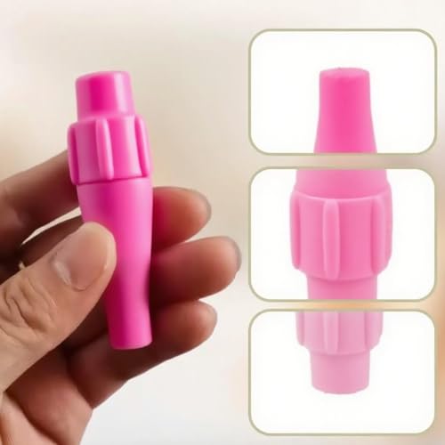 Image of Lemon Flavor Nozzle Silent Plastic Dispenser Premium Silent Nozzles & Neutral Twist Tops for Any Brand Cream Chargers Tanks(3 Packs)