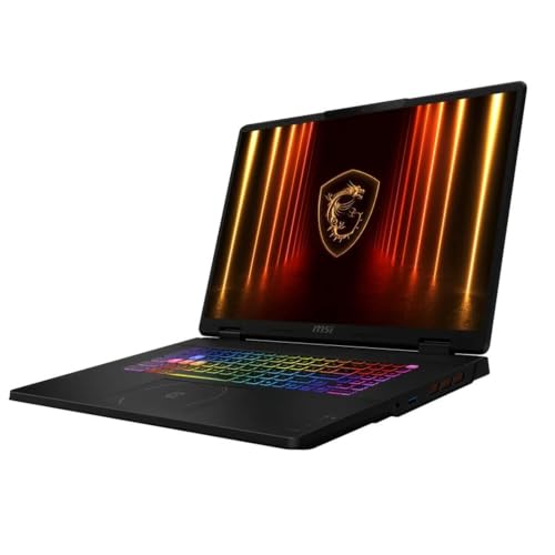 Image of msi Crosshair 18 HX AI Gaming Laptop, 18-inch 2.5K QHD+ 240Hz Display, Intel Core Ultra 9 275HX, NVIDIA RTX 5070, 32GB DDR5 RAM, 2TB NVMe SSD, RGB Backlit Keyboard, Windows 11 Pro w /Accessories
