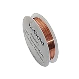 LeGold 26 Gauge 10 Meter Jewelry Beading Craft Copper Wire Non Tarnish Resistant Copper Color