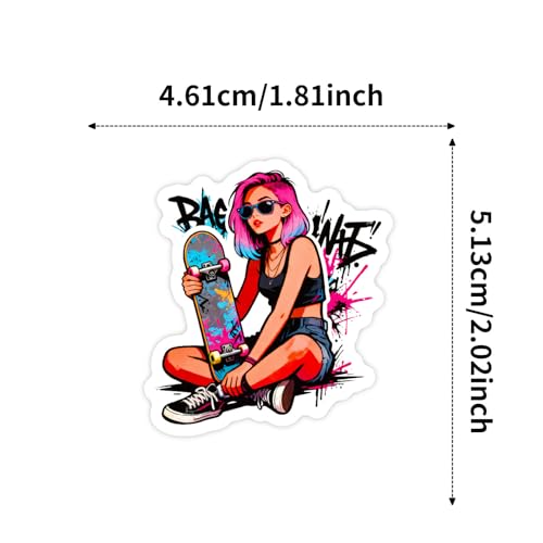 PENJAO Skateboarding Sticker Pack
