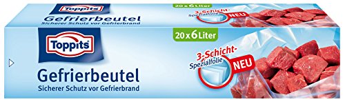Preisvergleich Produktbild Toppits Gefrierbeutel 6 Liter - 20 St.