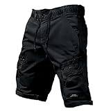 1 Générique Pantalon Homme De Travail, Pantalon De Travail Homme Stretch Cargo Slim Pantalons Jogging Montagne Short Sexy Multipoches, Ultra-Résistant Sport Extérieur (Le Noir,S)