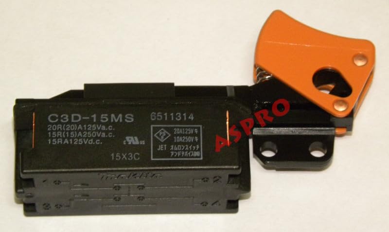 Makita 651131-4 interrupteur SW-51 A pour machine coupe-pierre
