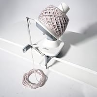 Phönix Wollwickler mit Fadenführung – Garnwickler für Tische bis 4,5 cm – Geräuscharm, Platzsparend & Einfach zu Bedienen – Dieser Wollknäuel-Wickler für alle Garntypen ist das perfekte Strickzubehör