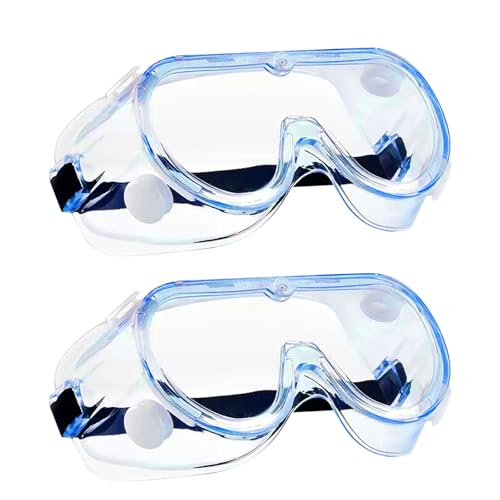 2 PCS Surlunettes de Sécurité, Lunette de Protection Travail, Lunettes de Protection Anti-Rayures...