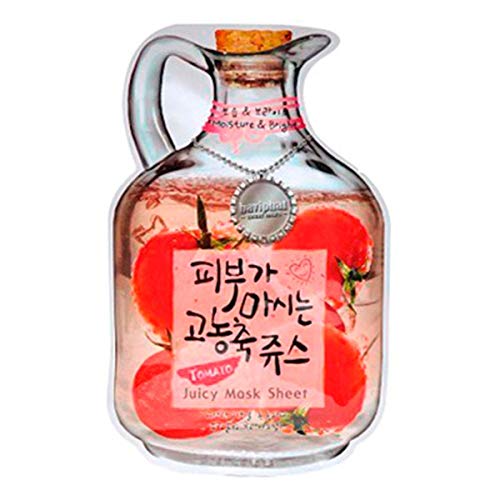 FRUIT FIX BAVIPHAT MASCARILLA Tomato 1UN Unisex Adulto, Negro, Único