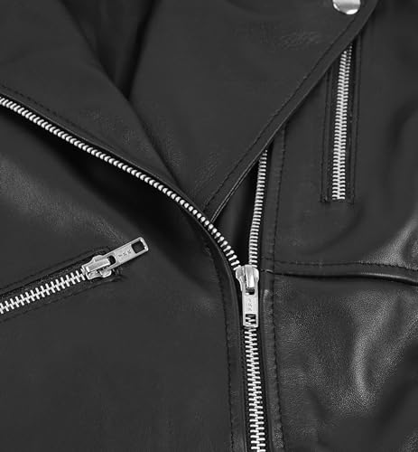 Peplum Jacket for Women - Real Women Leather Jacket - Peplum Leather Jacket for Women4