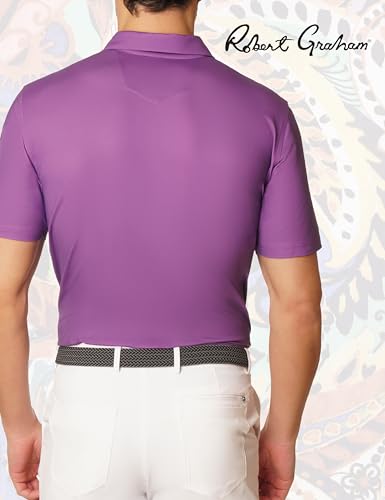 Robert Graham Men's Pedaling Pup Short Sleeve Knit Polo Shirt4