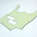 Custom Guitar Pickguard Fits Black Top Jazz Bass with PB Pickup hole,3ply Mint Green