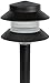 Paradise Plastic Path Stake Light (Black, 4 Pack)