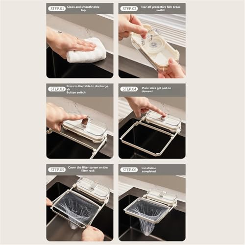 Filtro para Fregadero con Estante Rotativo y Bolsas de Malla miniatura 6