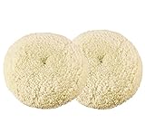 Inzoey Wool Buffing Pad,2 Pack 7