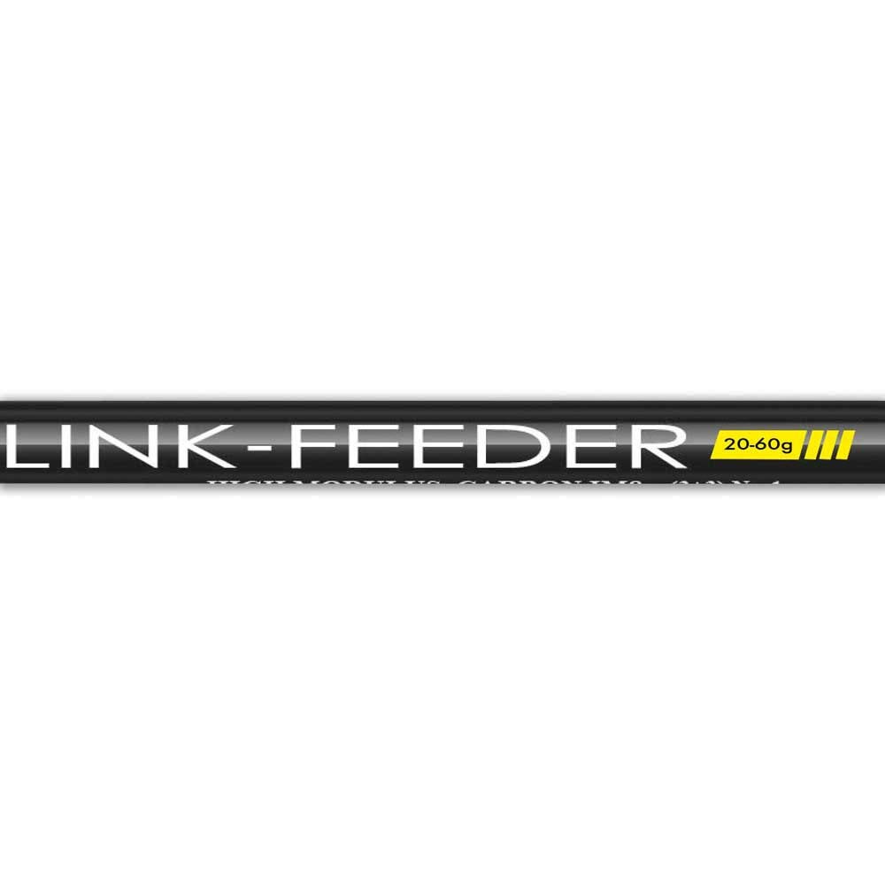 Lineaeffe Link Feeder 60 GR 3.30 m 20-60 g Canne à Pêche Feeder Quiver Télescopique Mer Rivière Etang