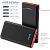 Portable Charger Power Bank 25800mAh, Ultra-High Capacity Fast Phone Charging with Newest Intelligent Controlling IC, 2 USB Port External Cell Phone Battery Pack Compatible with iPhone,Android etc