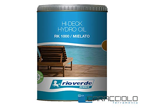 RK 1000 HYDRO OIL HI-DECK PER ESTERNI MIELATO LT.2,5 -