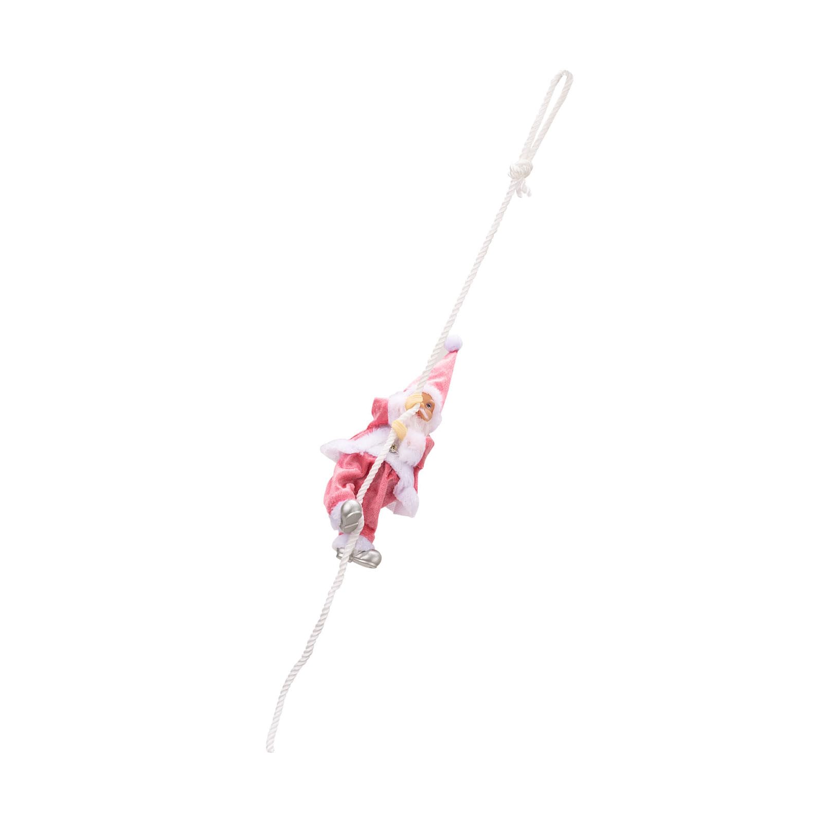Msioytog A Christmas Tree Sant Doll Decorations With Rope Sant Clause Figure Resin Hanging Ornament For Home Party Decoration Wall Decoration