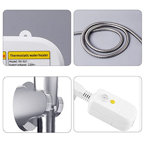 InSyoForeverEC Mini scaldabagno elettrico senza